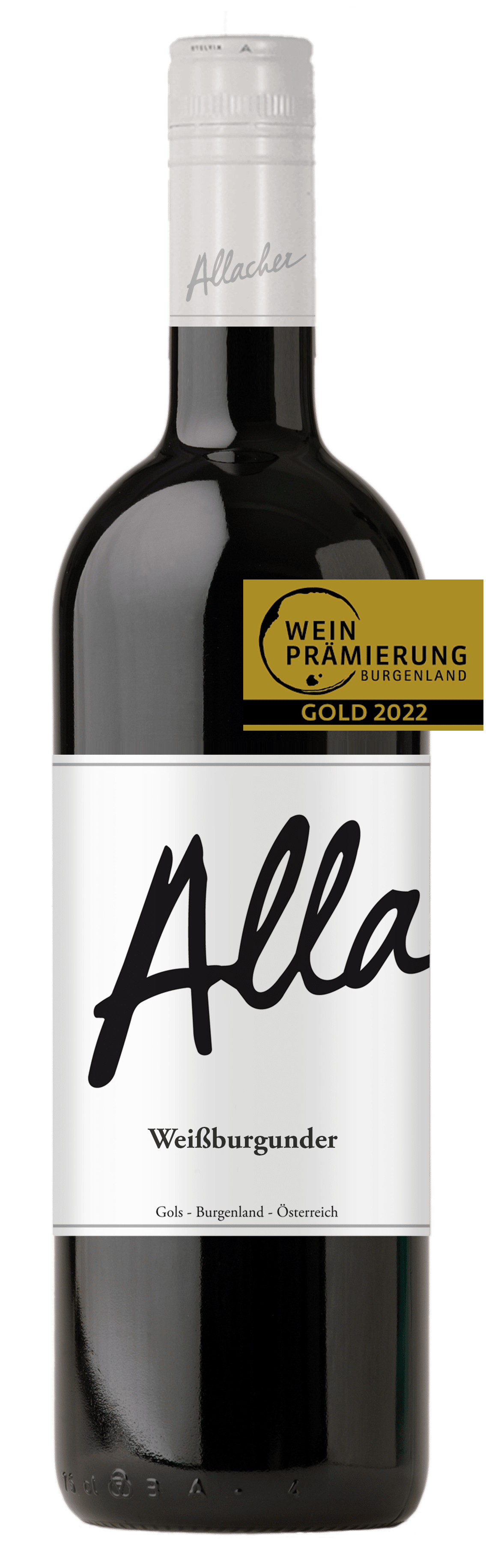 Allacher Weißer Burgunder 2021 0,75l