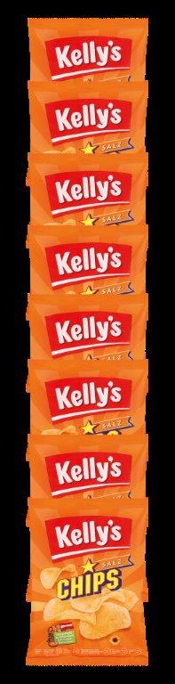 Kellys Chips Streifen 4(8x35g)