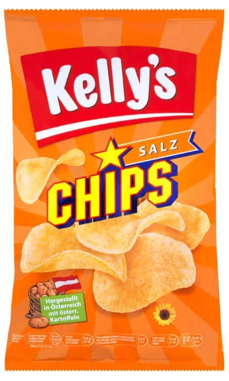 Kellys Chips 18x80g